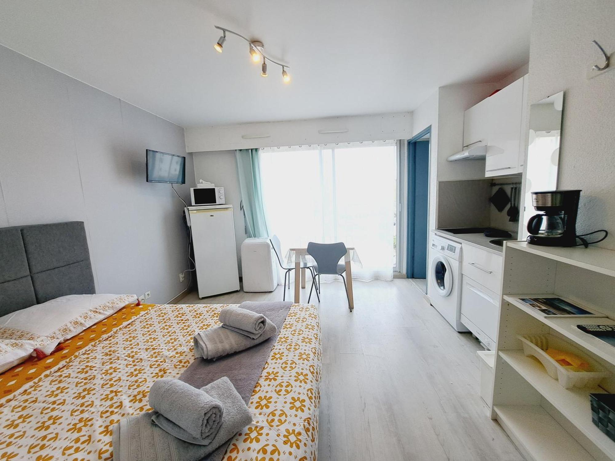 Studio Moderne - Plage Du Grazel Gruissan Kültér fotó